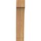 Ekena Millwork 4"W x 8"D x 20"H Imperial Rough Sawn Knee Brace, Western Red Cedar BRC04X08X20IMP00RWR - alternate 2